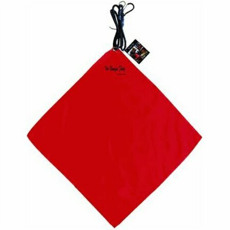 THE BUNGEE FLAG Bungee Red Caution Flag TCO00230